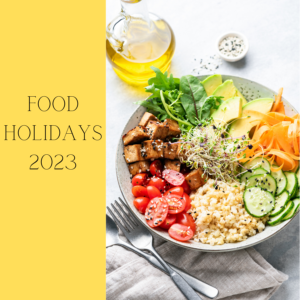 Food Holidays of 2023