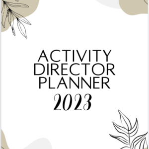 Activity Director Planner 2023 (cover design 01)