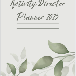 Activity Director Planner 2023 (cover design 06)