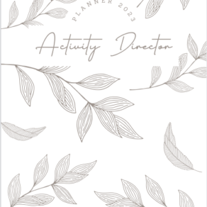 Activity Director Planner 2023 (cover design 07)