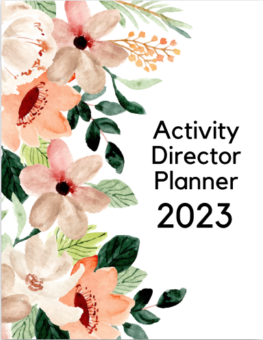 Activity Director Planner 2023 (cover design 09)