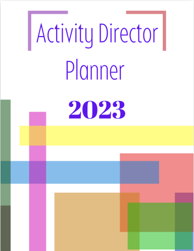 Activity Director Planner 2023 (cover design 11)
