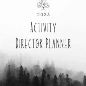 Activity Director Planner 2023 (cover design 12)